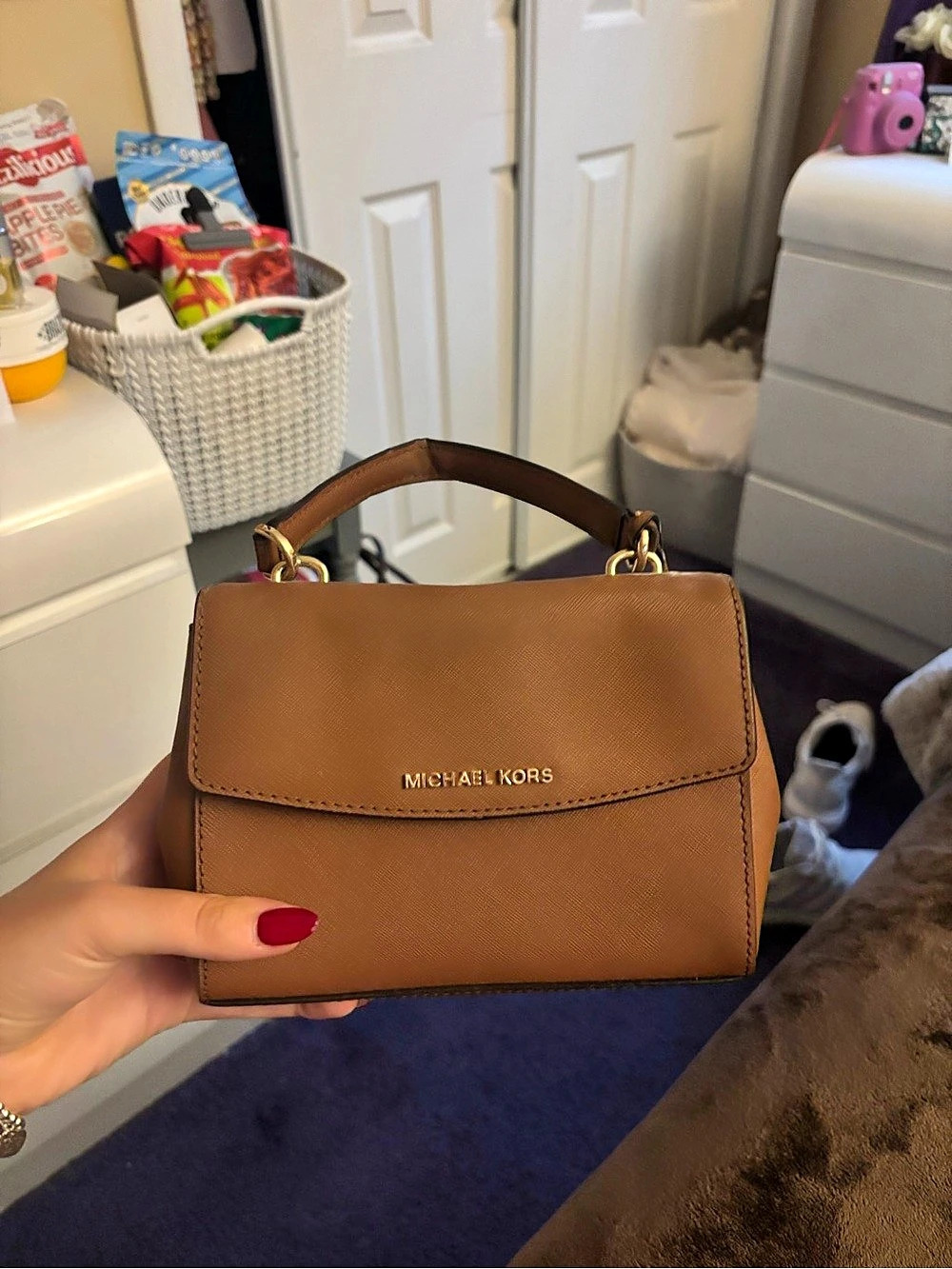 Michael Kors Ava Extra-Small Saffiano Bag